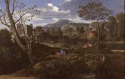 Nicolas Poussin, Landscape with Three Men (mk08)